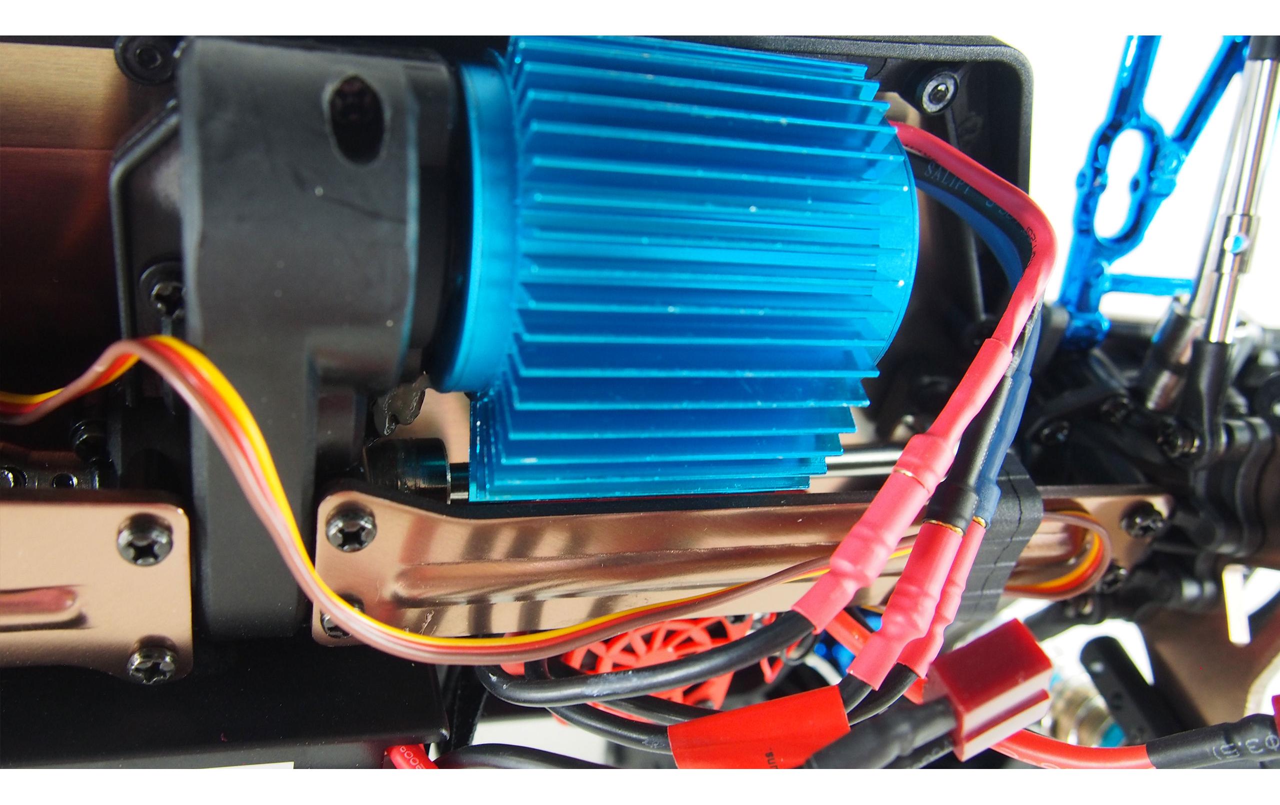 Monster Truck Crusher Brushless 4WD RTR, 1:10<br>Brushless Monstertruck mit vielen Metall-Teilen und 80 km/h Topspeed