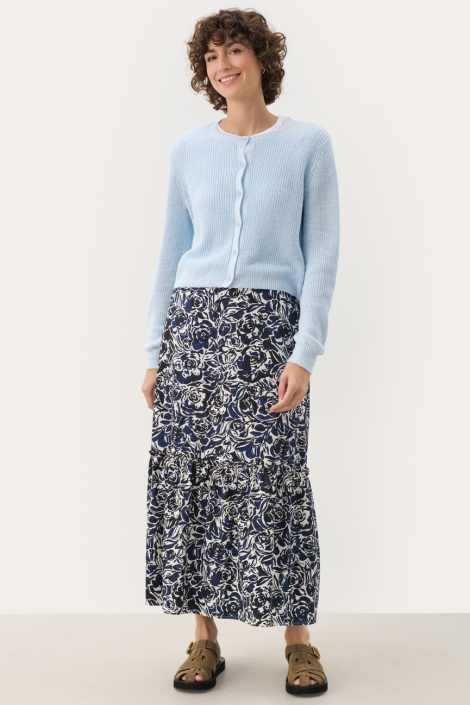 Part Two blauwe dames vest