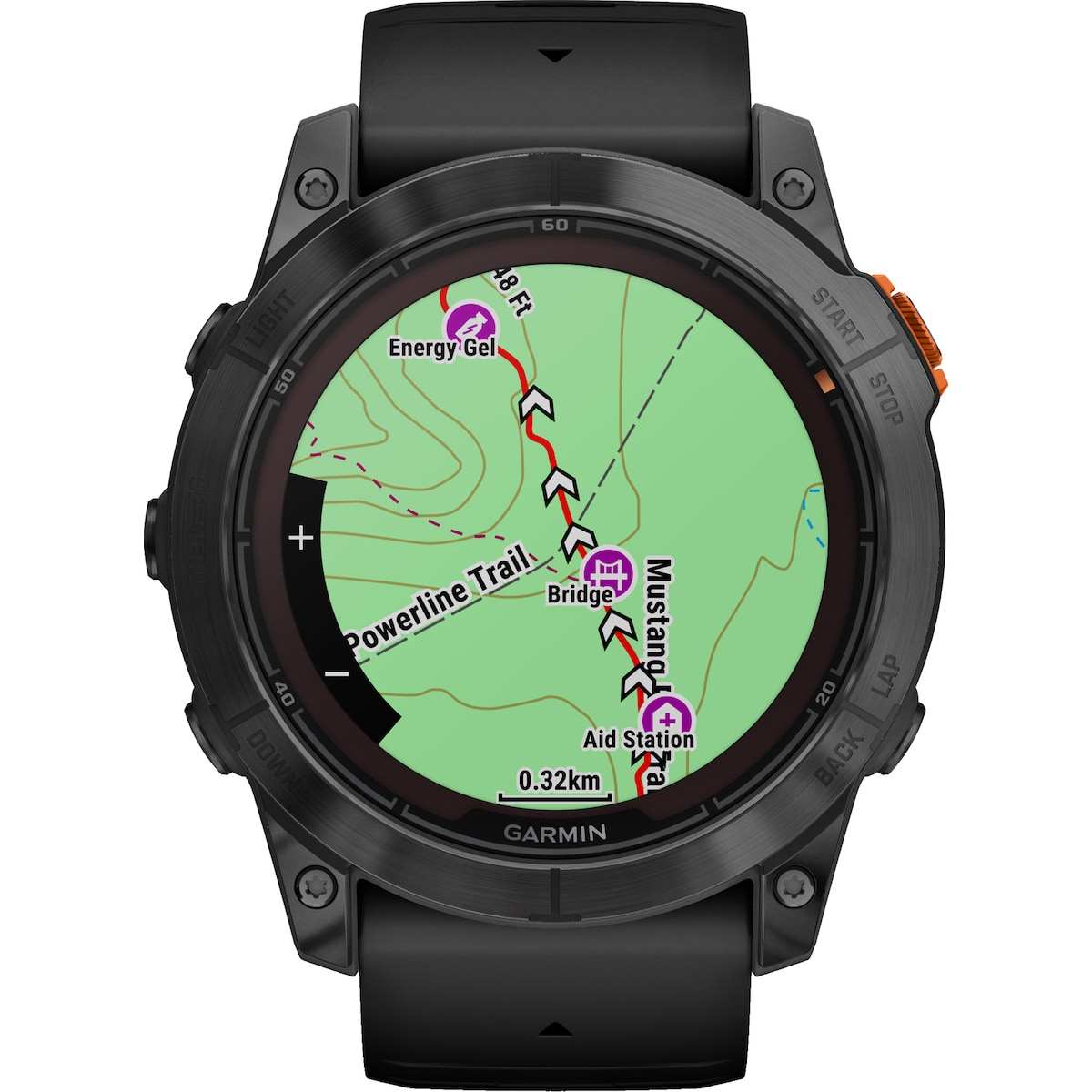 Garmin Fenix 7X Pro Solar smartklokke, 51mm (sort)