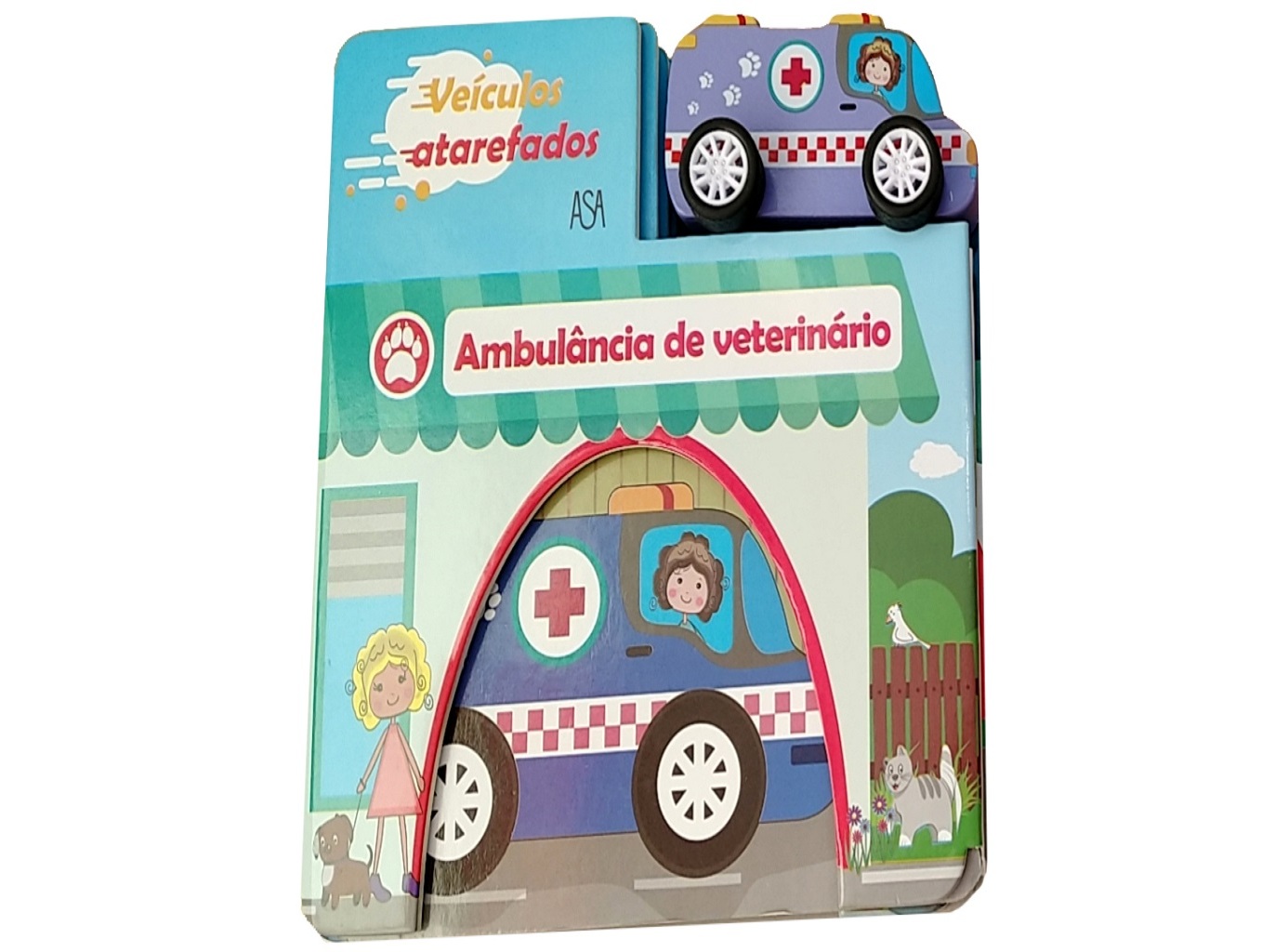 LIVRO VAMOS FAZER ISTO EM CASA : AMBULÂNCIA DE VETERINÁRIO