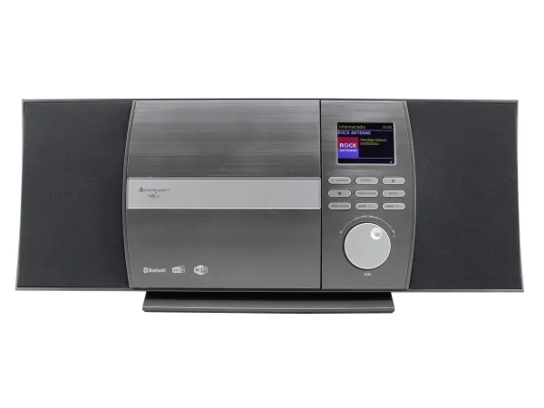 Soundmaster ICD1010AN, 10 W, FM, 3,5 mm, Grå, 230 V, 50 Hz