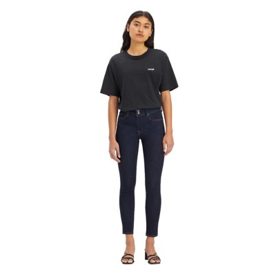 Jean femme 711 Double Button Blue Wave LEVIS