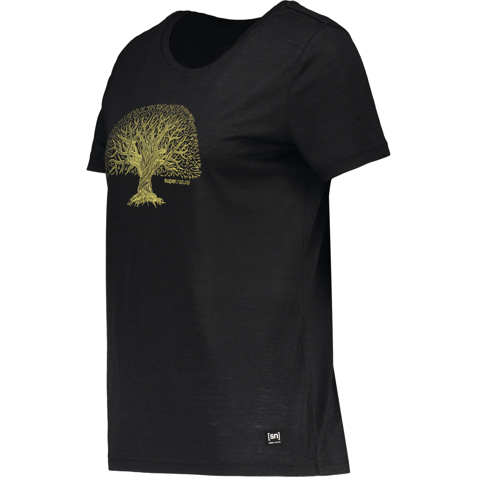 SUPER NATURAL Damen-T-Shirt Tree of Knowledge schwarz, 34