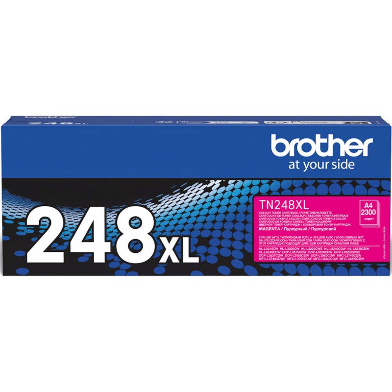 Brother toner TN248XL couleurs séparées pour imprimante laser