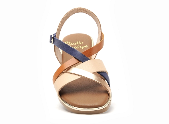 Studio scarpe nu pieds plats femme sn34539 639 rose