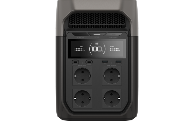 EcoFlow Delta 3 Tragbare Powerstation 1 kWh 1.800 W