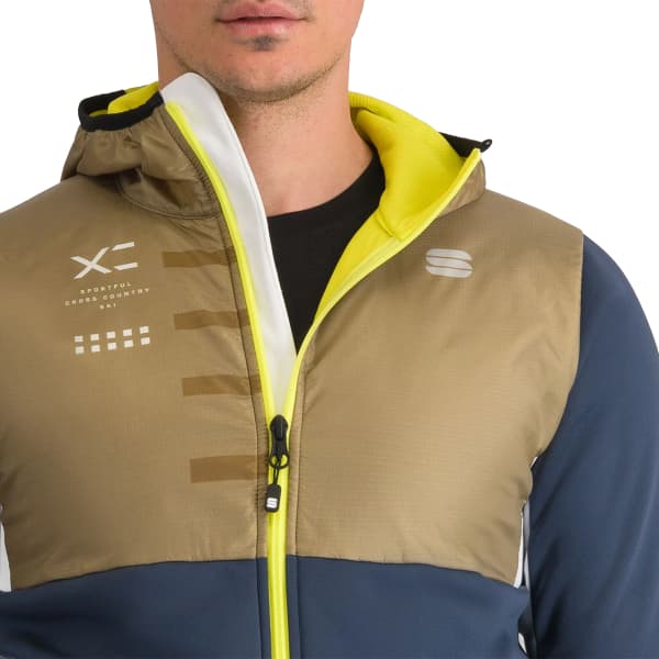 Veste ski de fond SPORTFUL RYTHMO JKT GALAXY BLUE/GREEN/WHITE