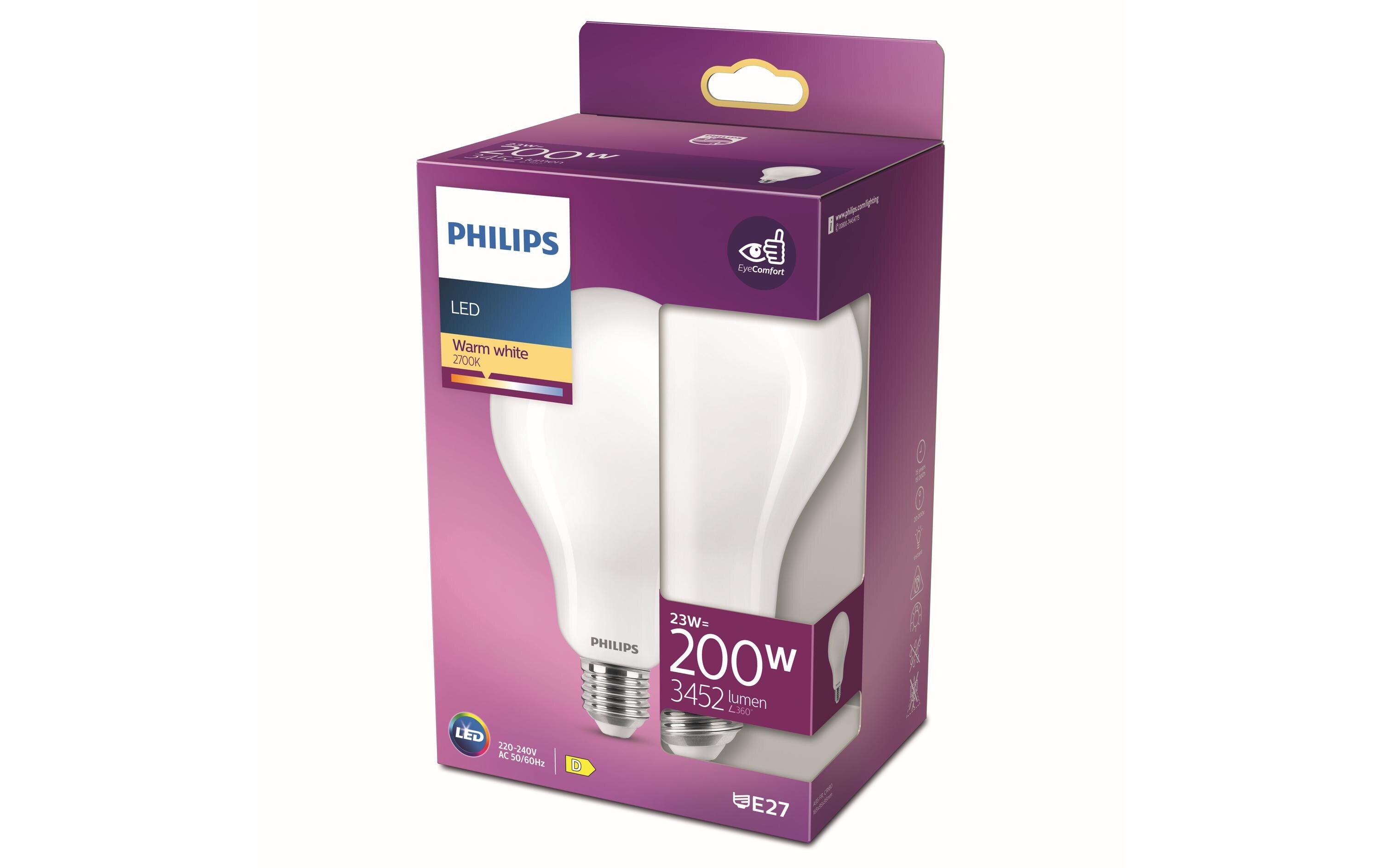 Lampe LEDcla 200W E27 A95 WW FR ND WarmweissLeuchtmittel A110 mit matter Oberfläche