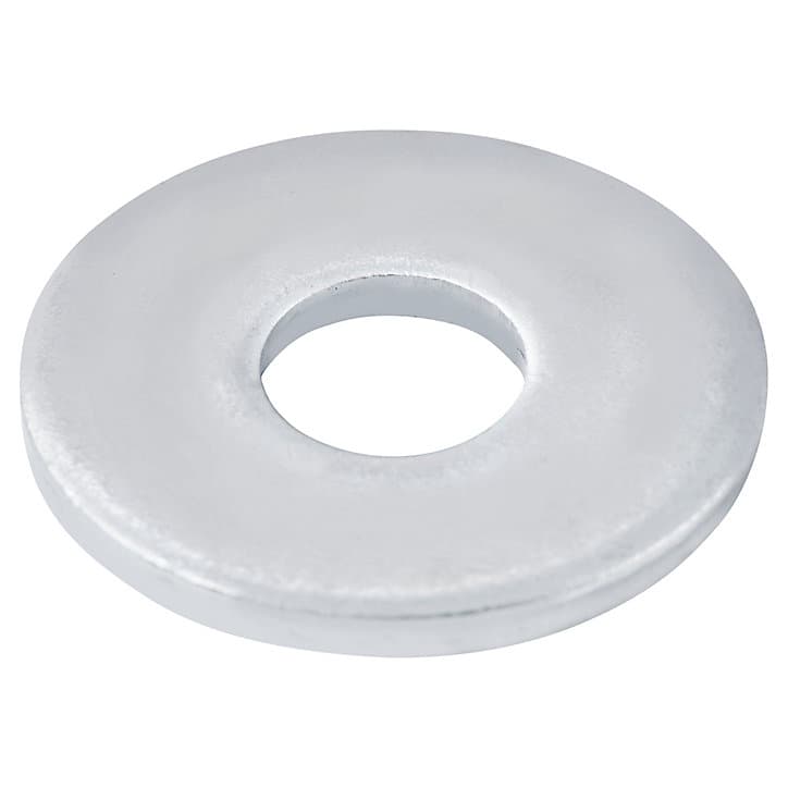 Rondelles plates larges en acier au carbone ø 10mm - 10 pièces