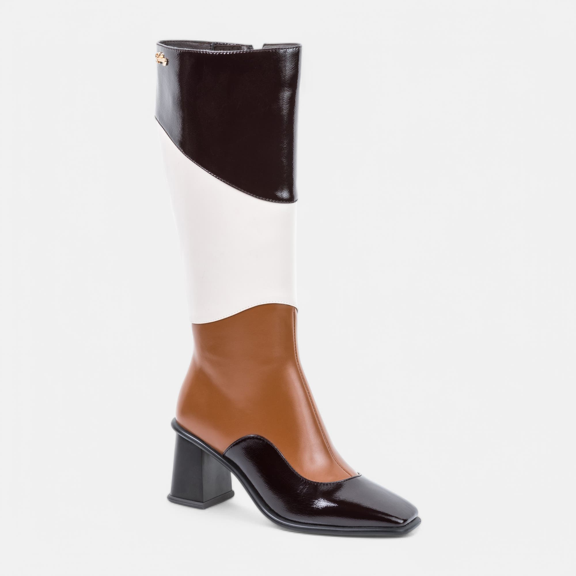 Bottes à talon Femme marron