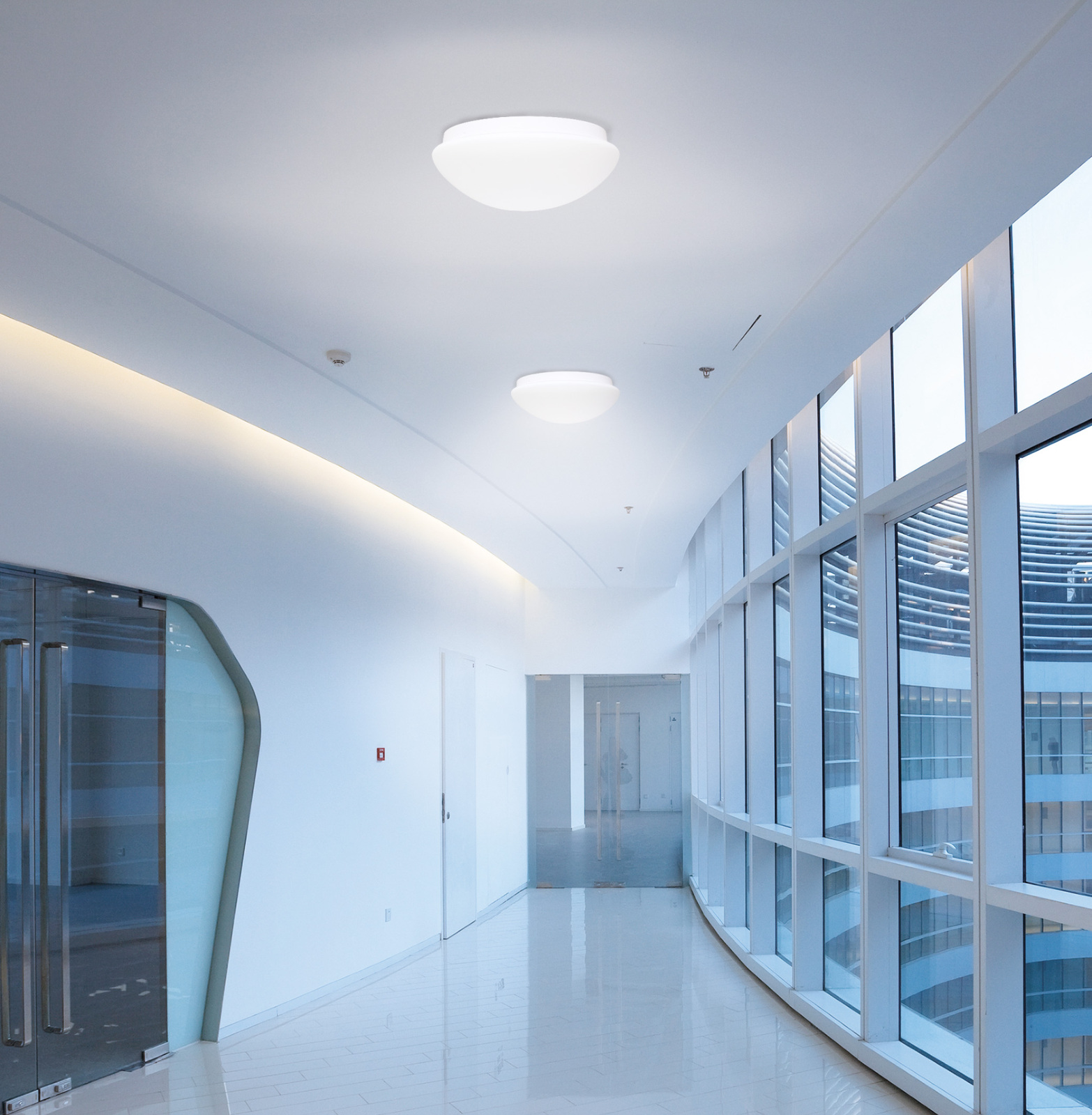 LED-Deckenleuchte INCO - weiß - Ø 29 cm