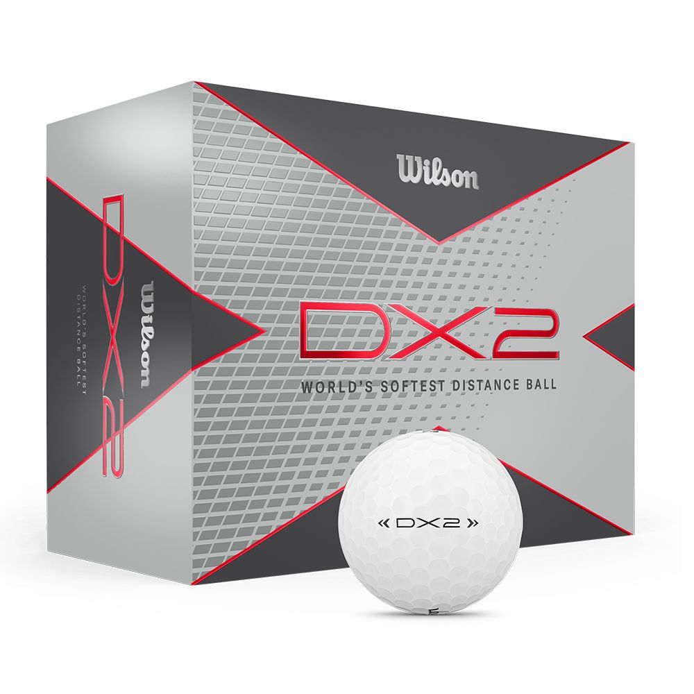 DX2 Soft Golfball Hvit 2 Dusin