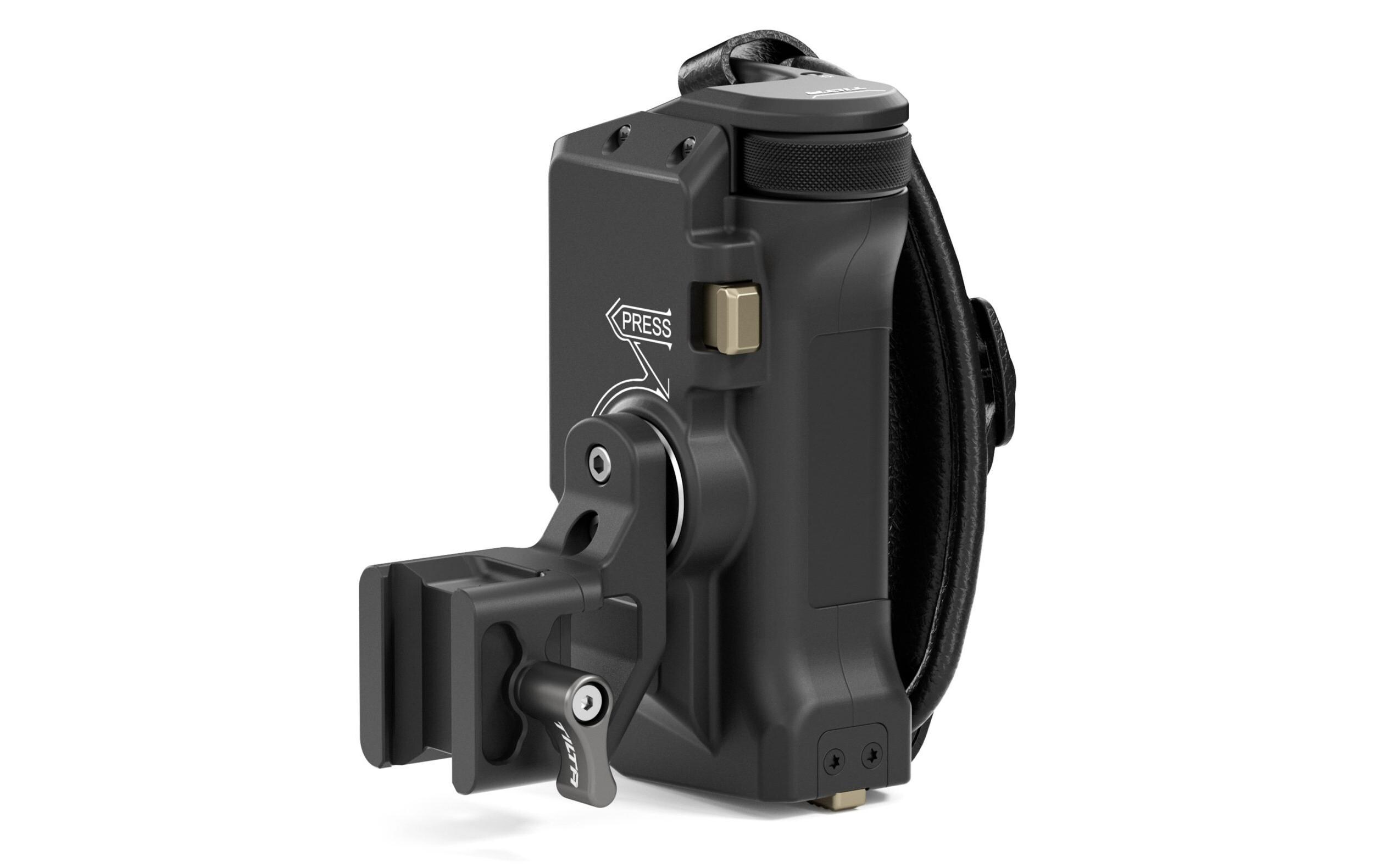 Left Side Advanced Focus Handle Type VI - Tilta Gray<br>Wird an der linken Seite der Tiltaing-Kamerakäfige befestigt