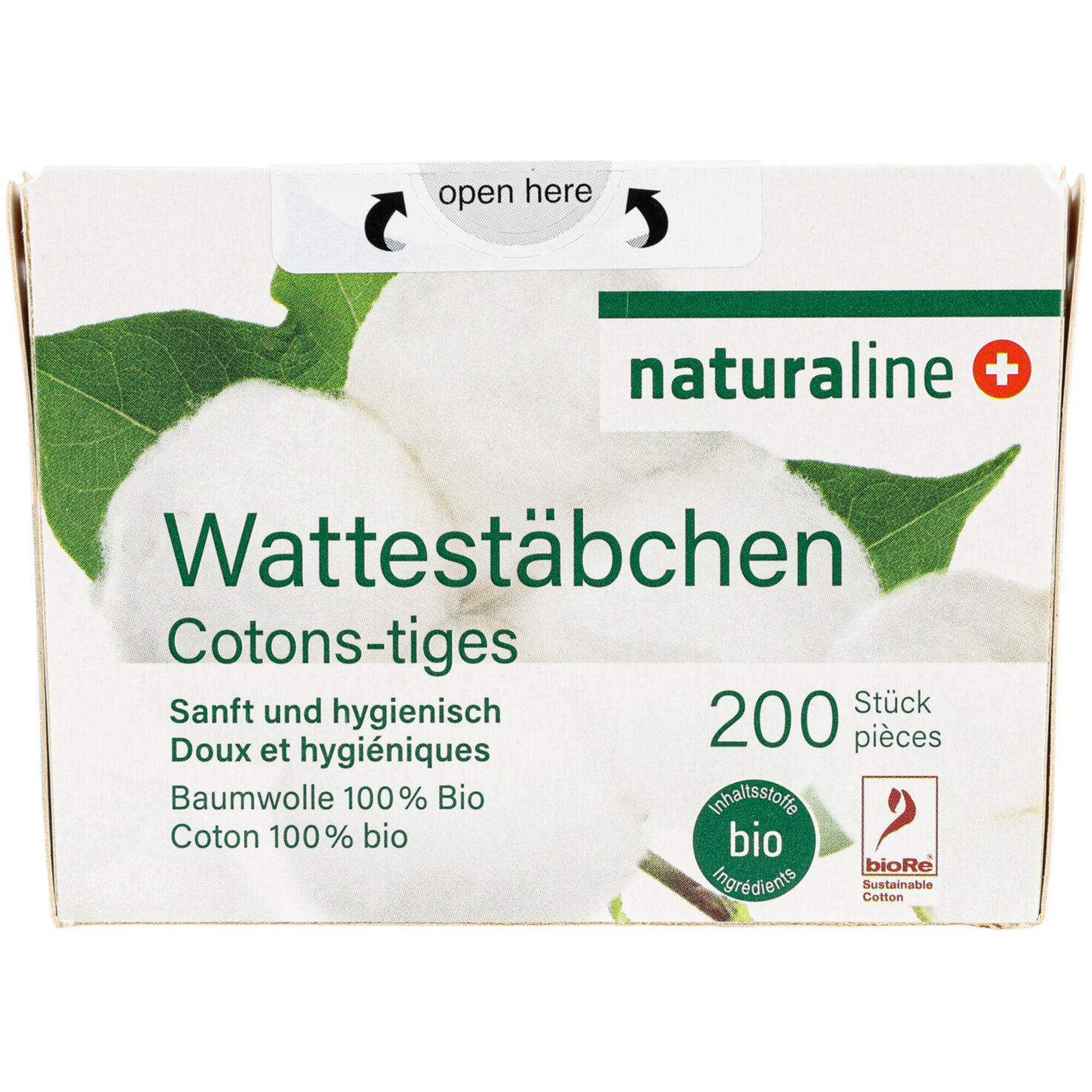 Naturaline Wattestäbchen