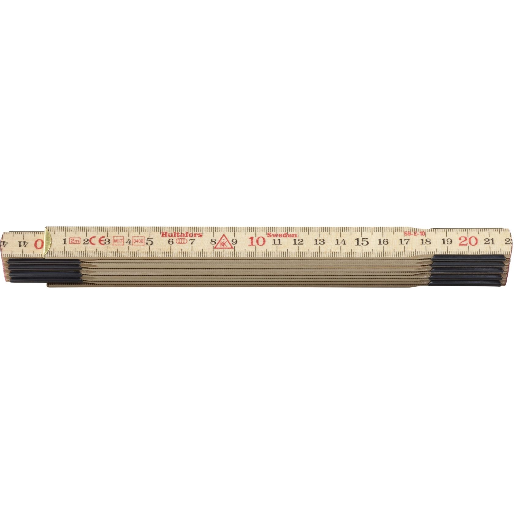 Hultafors HU100004 - Duimstok 59 2m - 10-delig