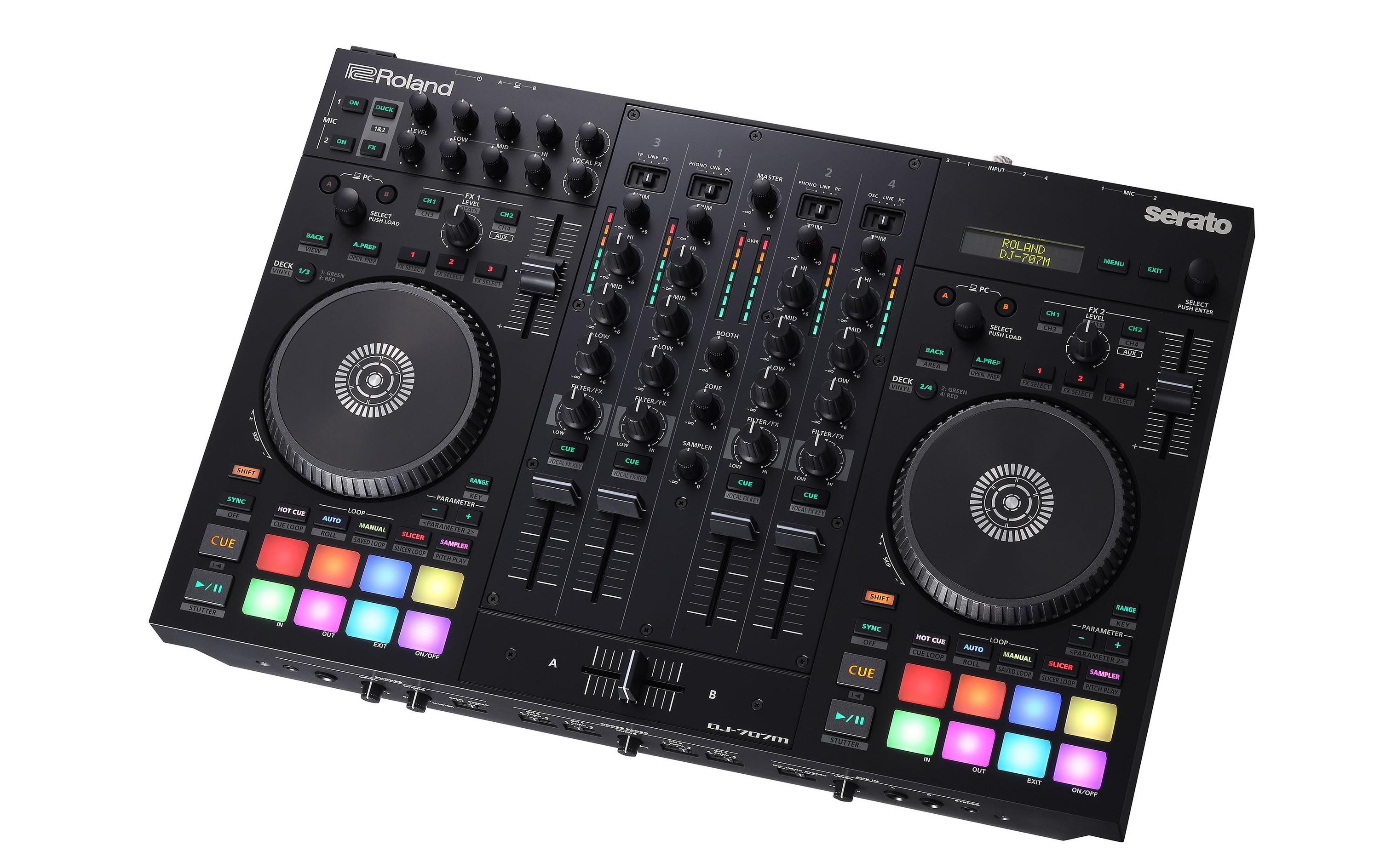 DJ-Controller DJ-707M<br>Für DJs, die mehr wollen, als nur Tracks zu mixen