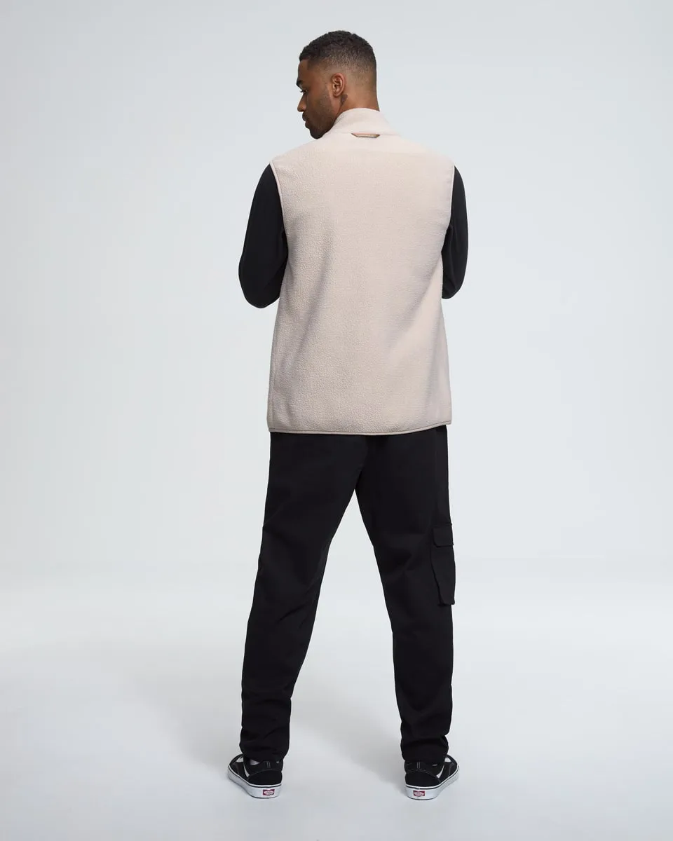 Bula Men's Basecamp Fleece Vest 2.0 Chalk