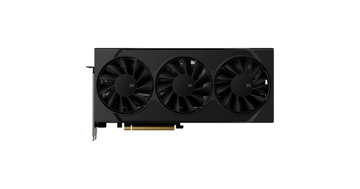 XFXRadeon RX 9060 XT Swift OC Triple Fan grafische kaart  (Zwart, RDNA4, GDDR6, 2x DisplayPort, 1x HDMI 2.1)