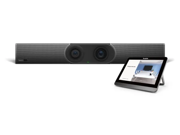 Yealink MeetingBar A30 - Videokonferencepakke (videobarre, berøringskonsol) - Zoom Certified, Certified for Microsoft Teams - med Yealink Collaboration Touch Panel CTP18