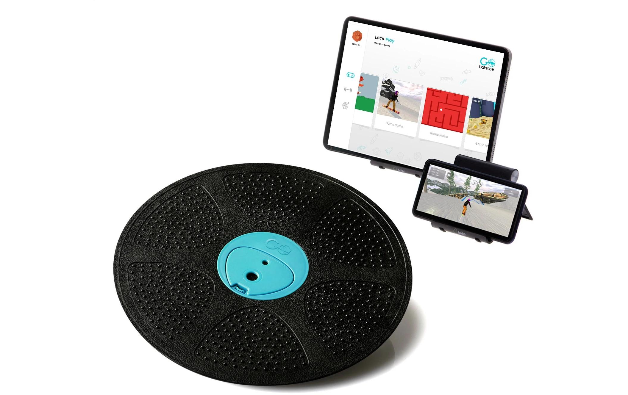 GoBalance Play Wobble BoardWobble Board mit Trainingsprogrammen und Spielen