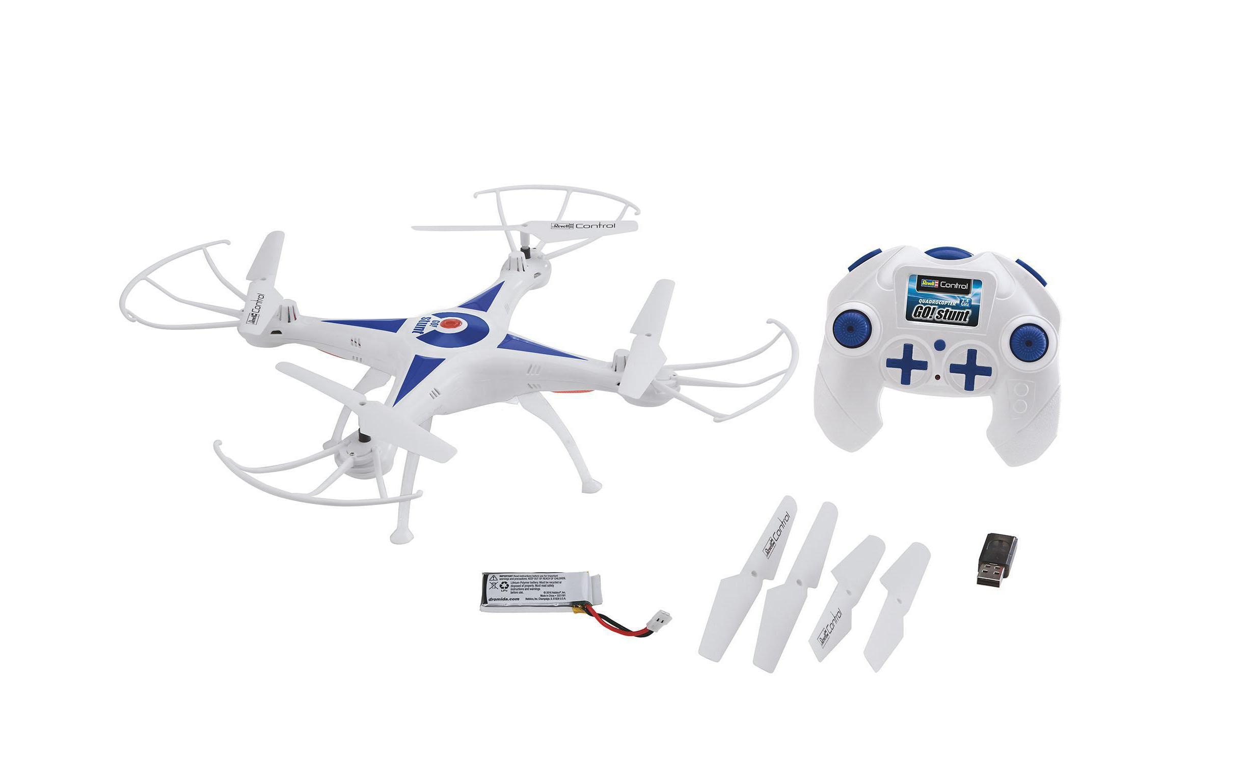 Drohne GO! STUNT RTFQuadrocopter Drohne mit 6-Achs Gyro