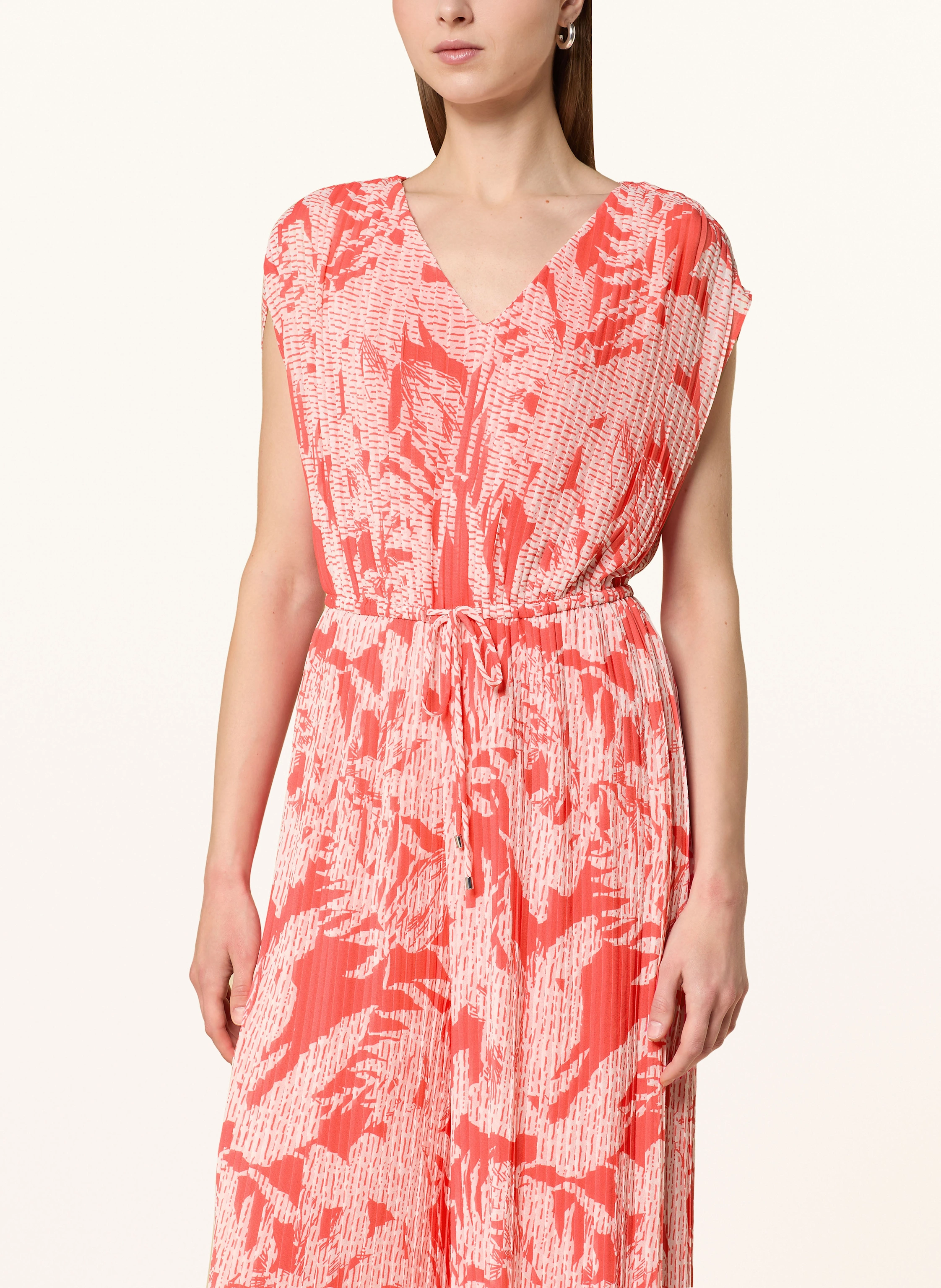 comma Jumpsuit mit Plissees
