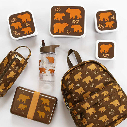 A little lovely company lunchbox set - bears - 4st