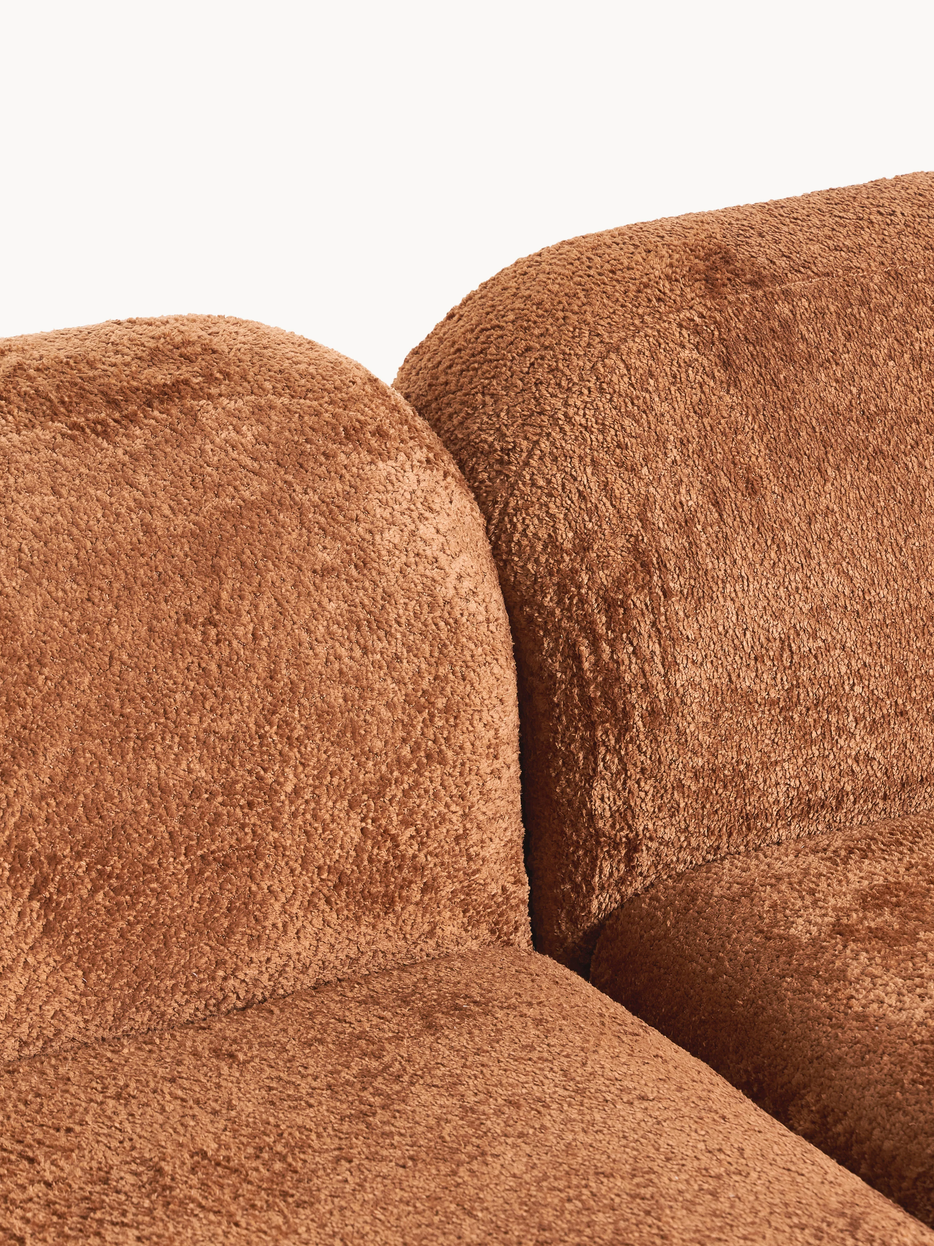 Modulaire teddy bouclé chaise Wolke (3-zits)