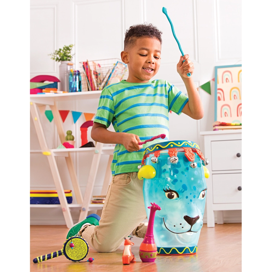 B.TOYS B. Jungle Drum - Trommel mit Instrumenten 1