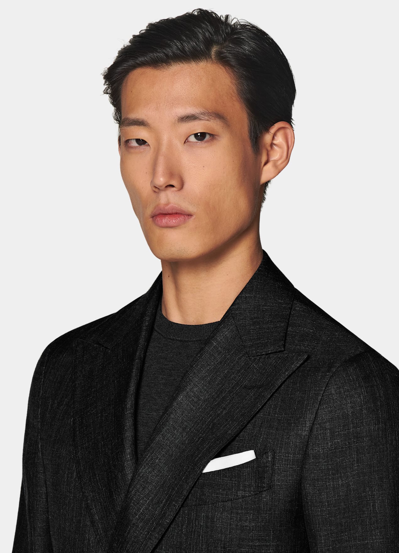 Costume Havana coupe Tailored gris foncé