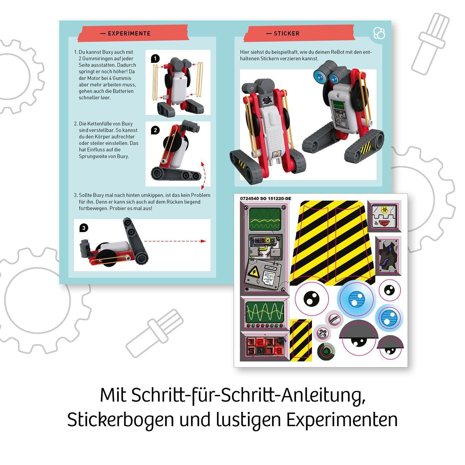Experimentierkasten REBOTZ - BUXY DER JUMPING-BOT