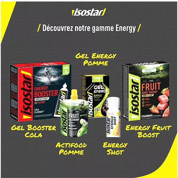 Isostar Energy Booster Cola Energy Gel 5 unidades