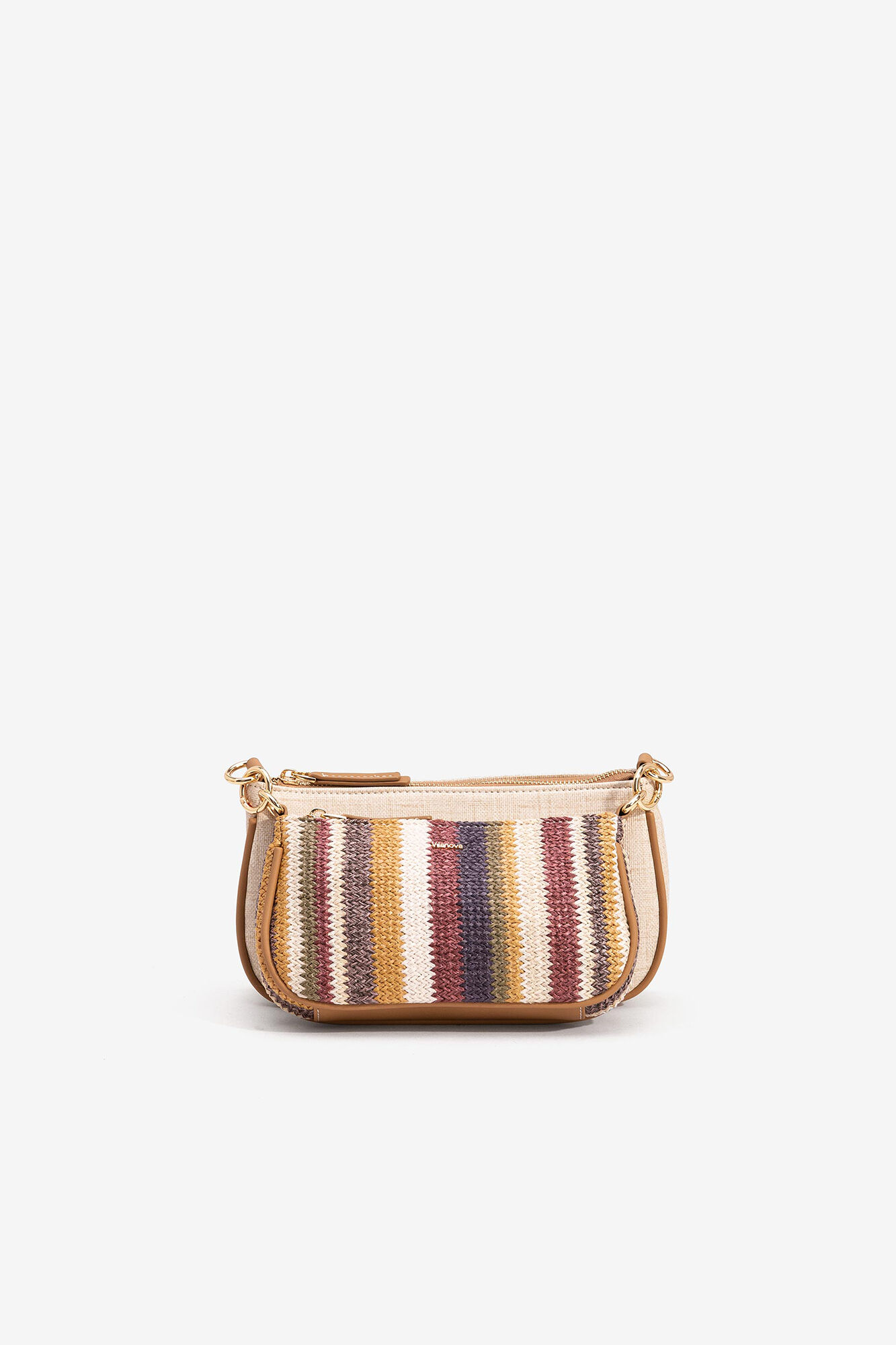 Bolsa transversal 2 em 1 - amarela