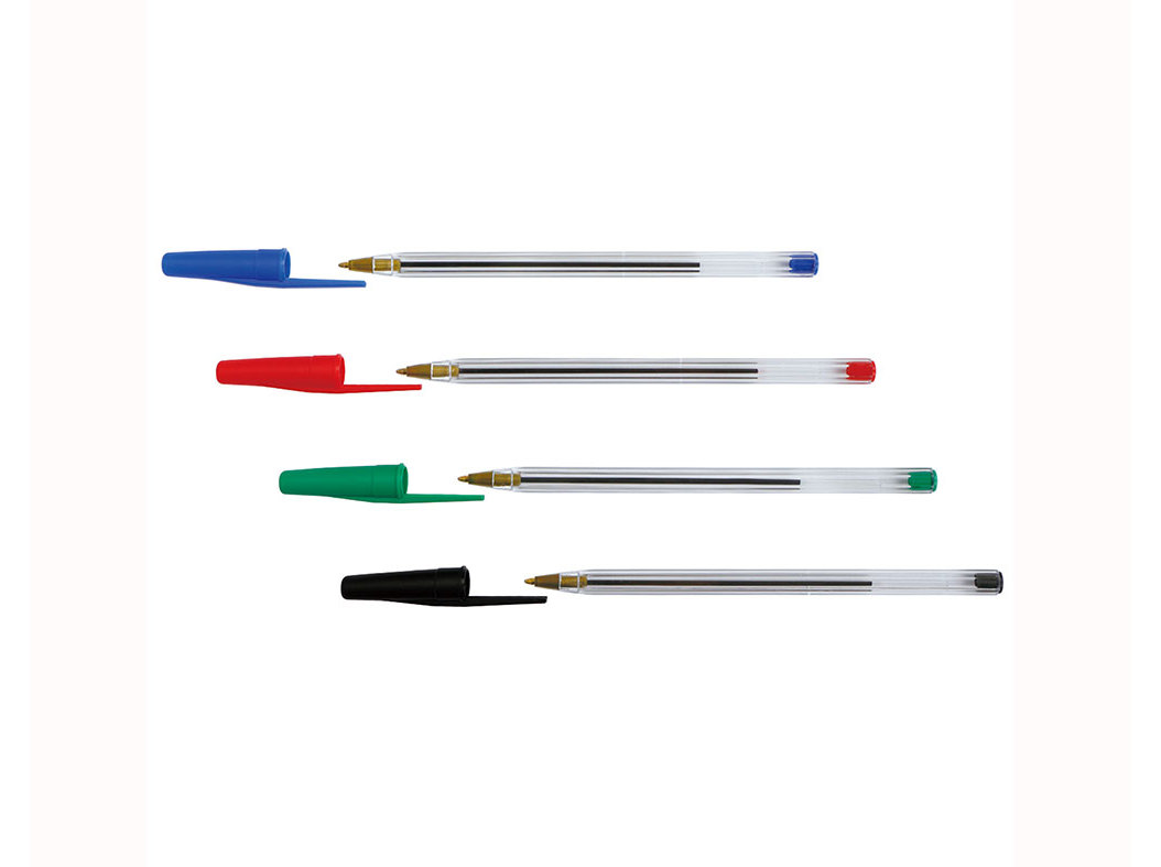 CONJUNTO DE 4 ESFEROGRÁFICAS POLEGAR 4 CORES