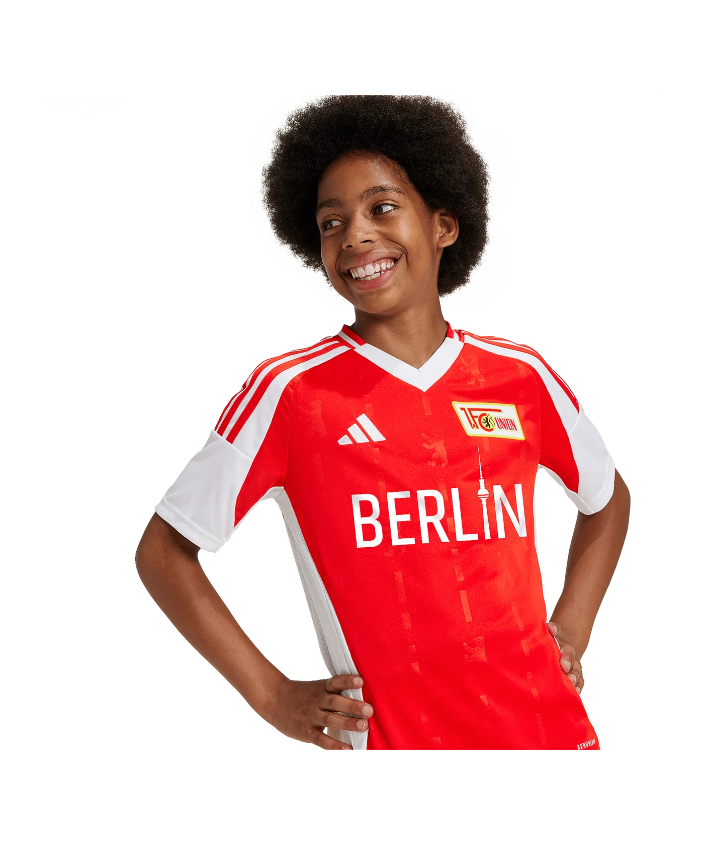 adidas 1. FC Union Berlin Trikot Home 2024/2025 Kids Rot