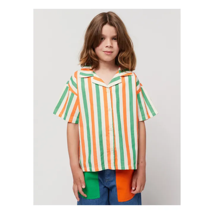 Bobo Choses Bermuda Denim Color Block | Bleu jean