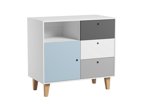 Porte additionnelle Bleue chambre Concept - VOX