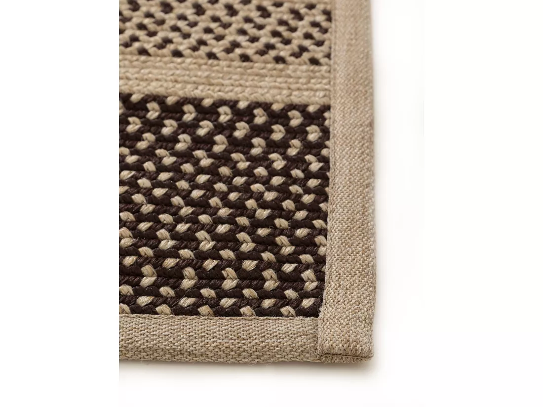 Tapis d'extérieur & intérieur Nandi Marron 200x300 cm