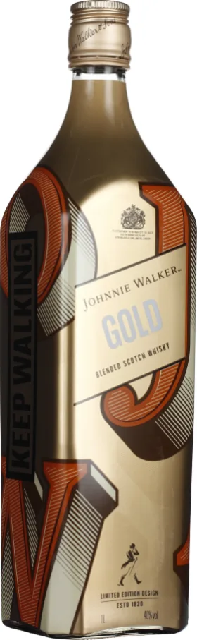 JOHNNIE WALKER GOLD LABEL ICON PACK 1LTR