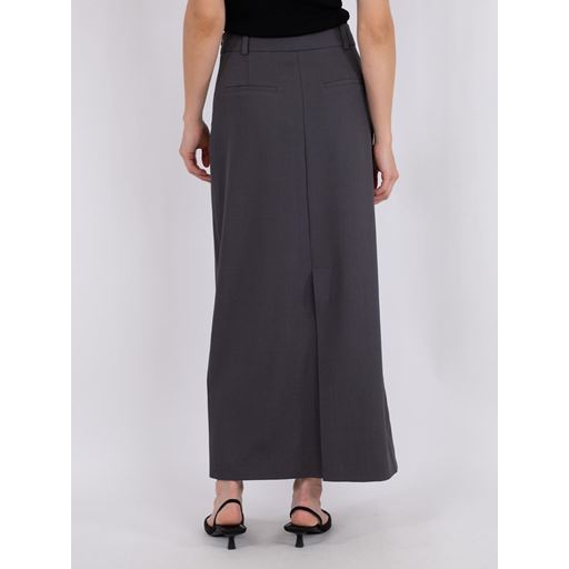 Neo Noir Vipse Melange Nederdel, Dark Grey, 42