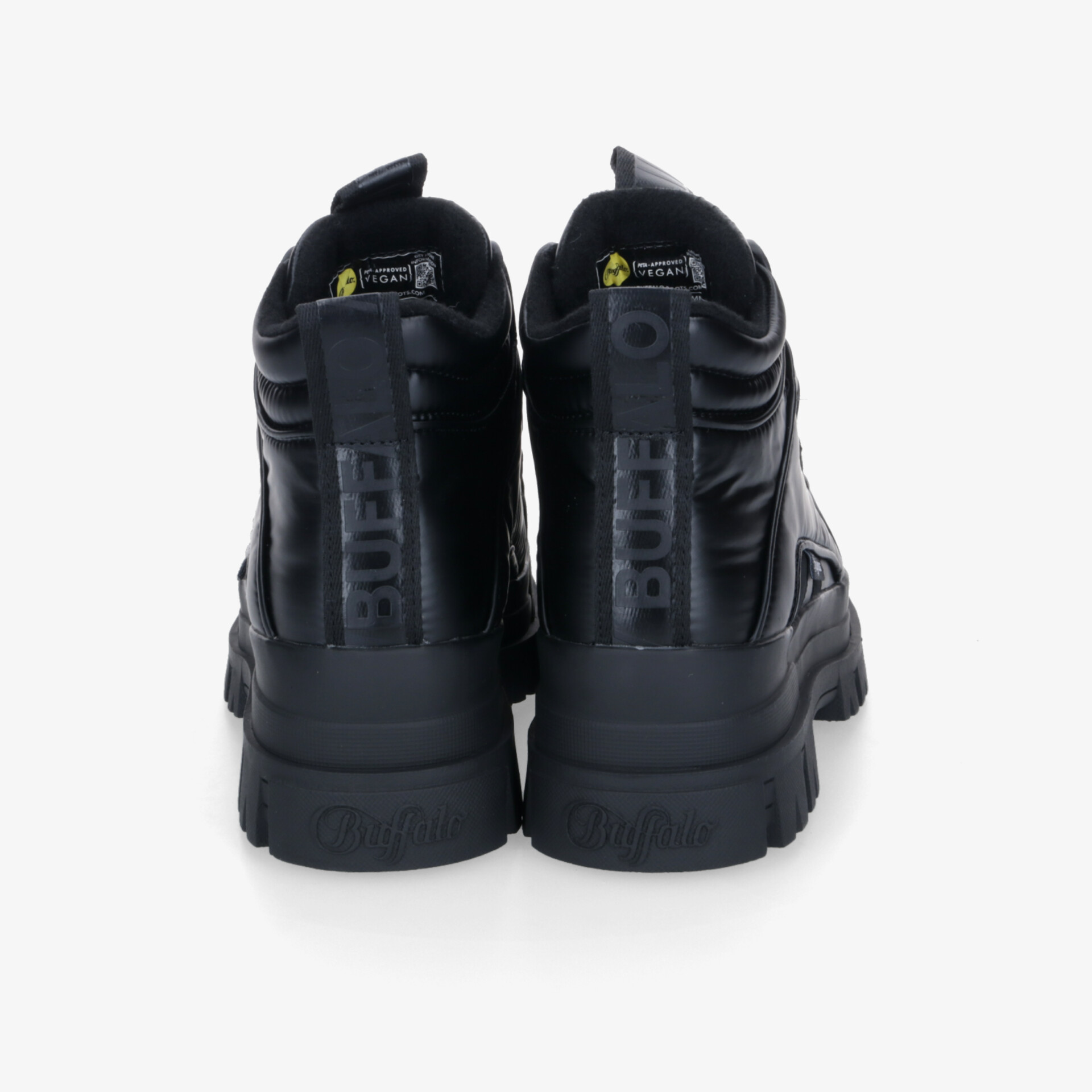 Buffalo Aspha NC Mid Damen Biker Boots schwarz