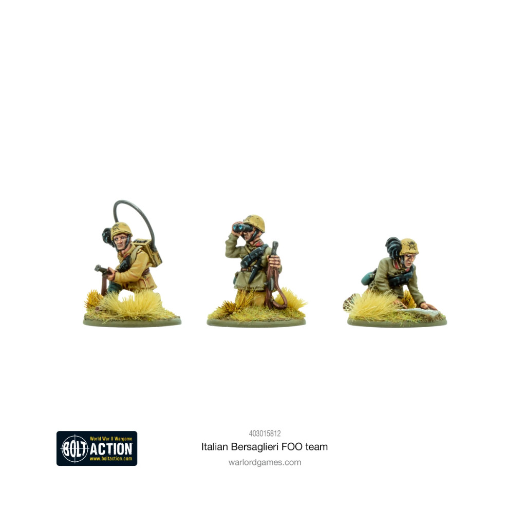 Bolt Action - Italian Bersaglieri FOO team