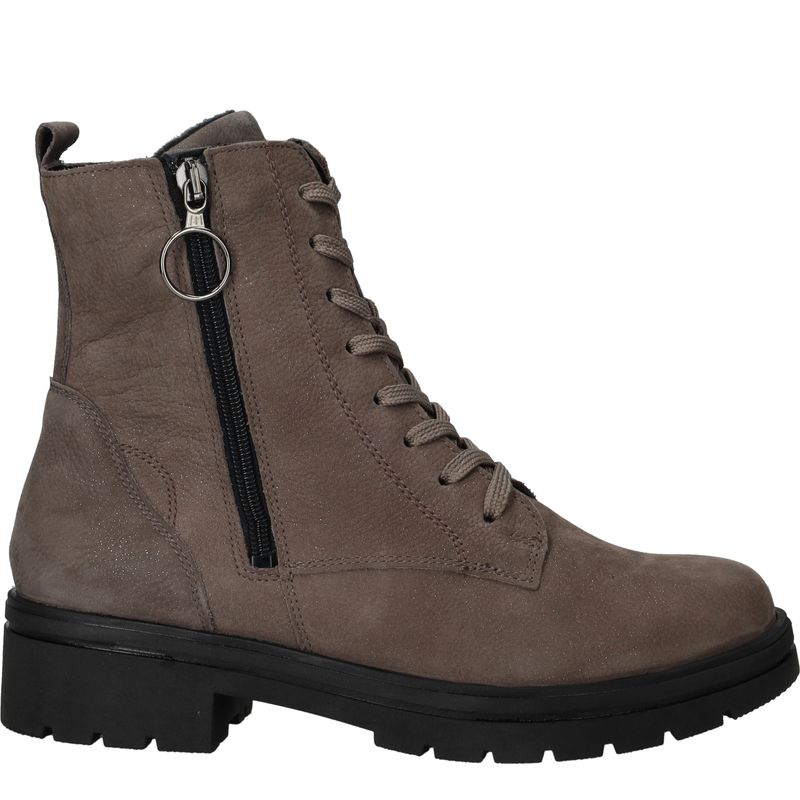 Waldlaufer Zoe Veterboots Taupe Dames