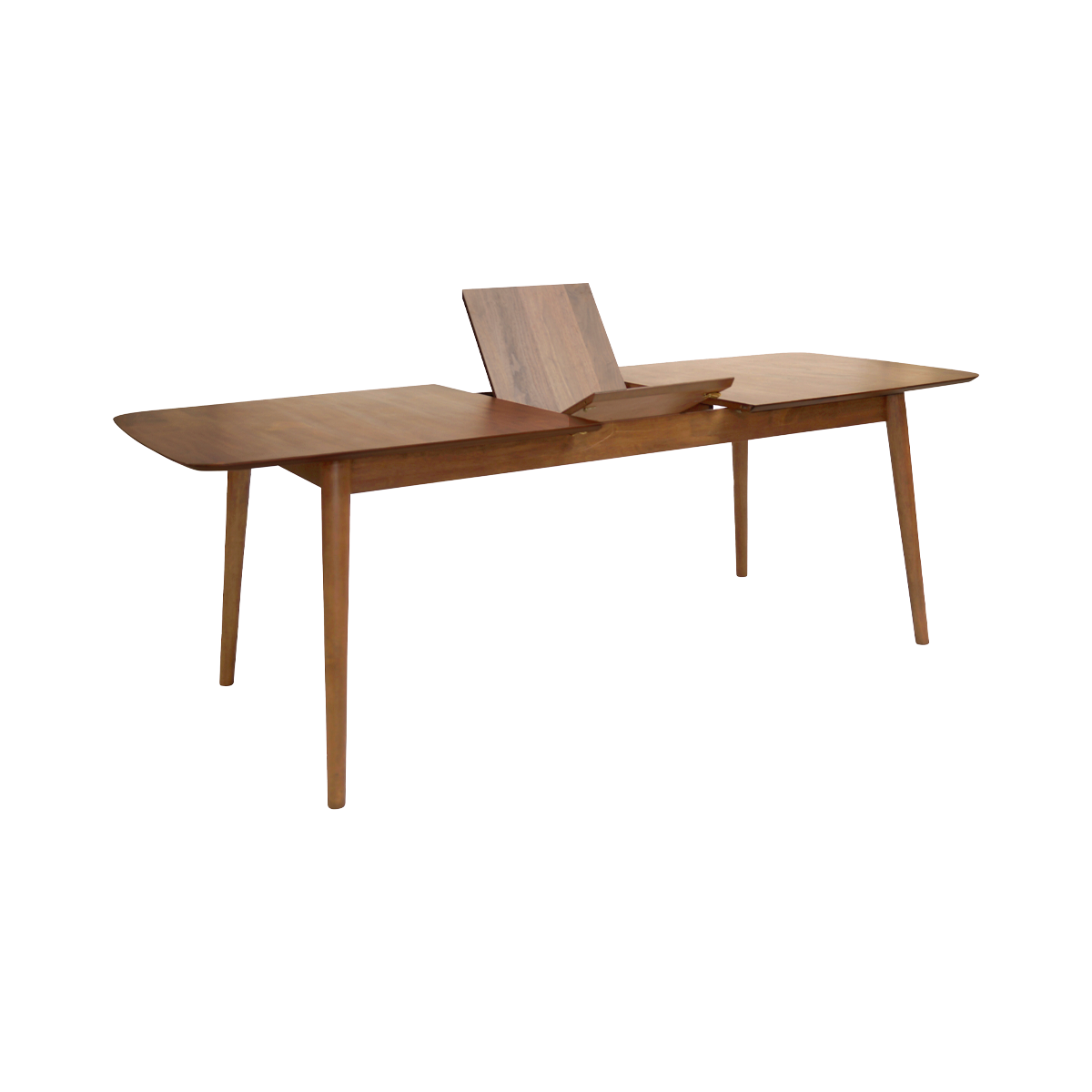 Lisomme Victor Uitschuifbare Houten Eettafel 180 x 90 cm - Walnoot
