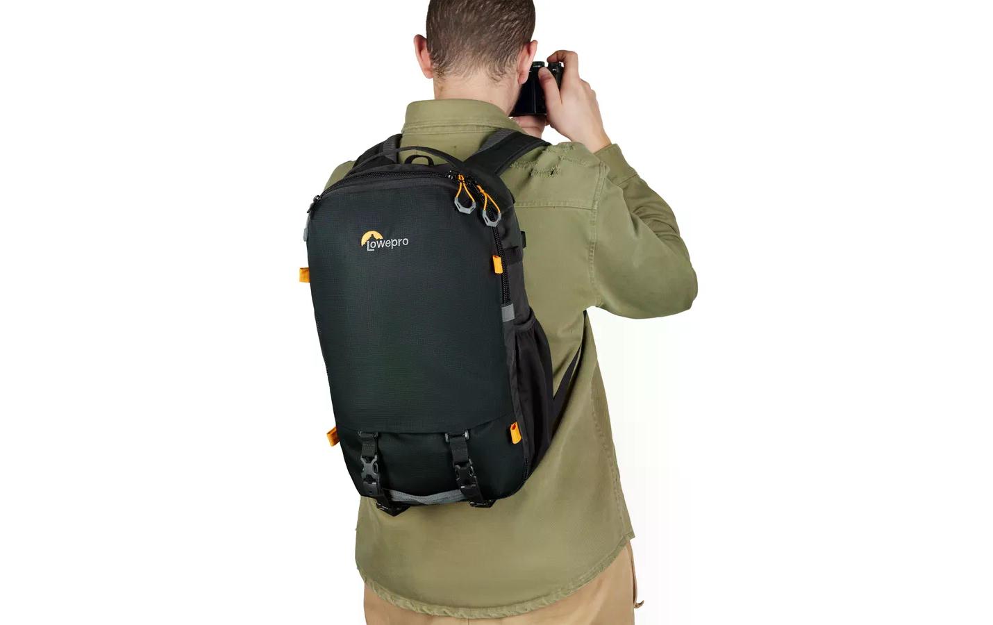 Fotorucksack Trekker Lite BP 150 AW Schwarz<br>Fotorucksack für unterwegs aus recycelten Materialien