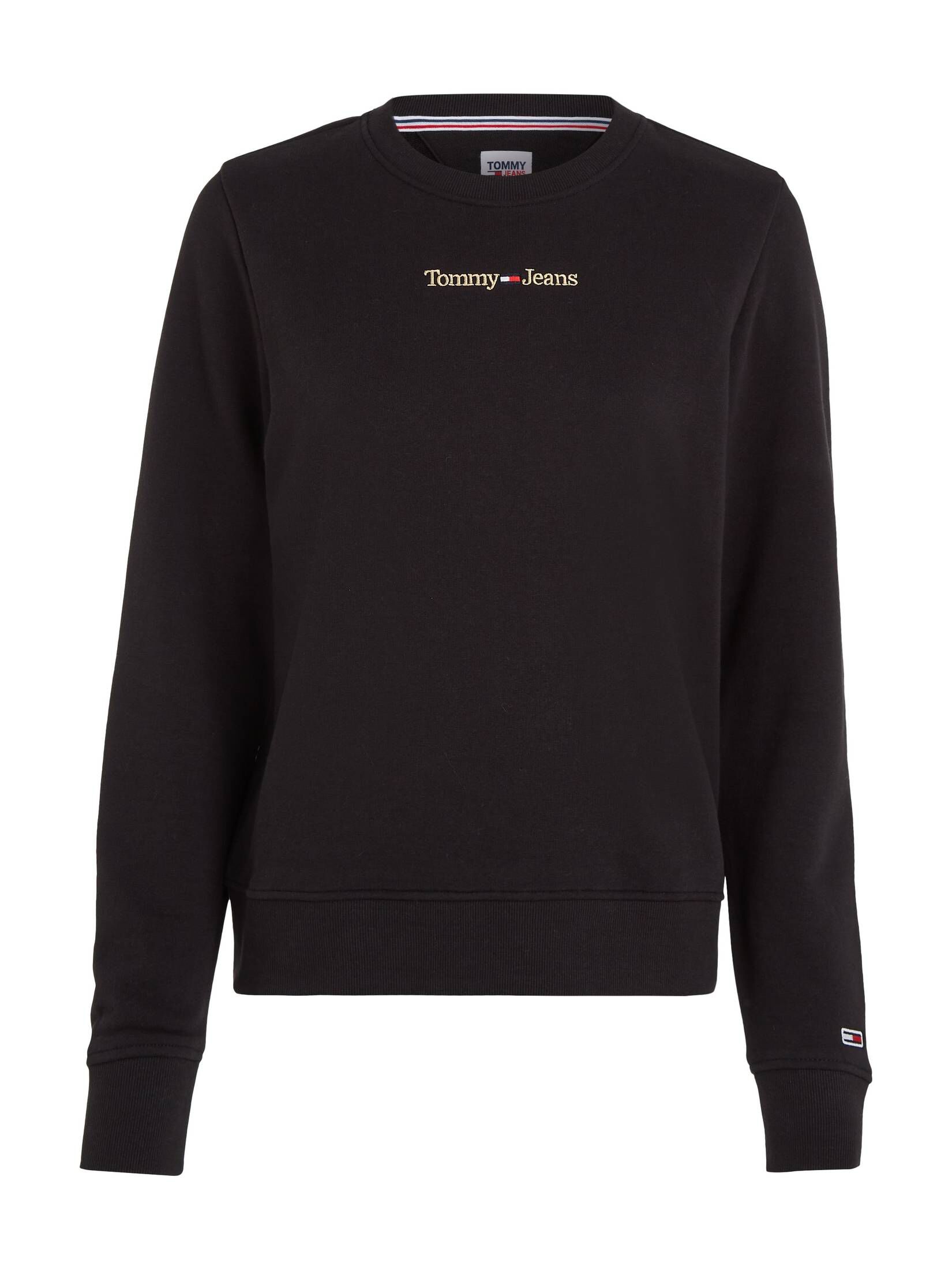 Tommy Jeans| Damen Sweatshirt TJW REG GOLD LINEAR CREW
