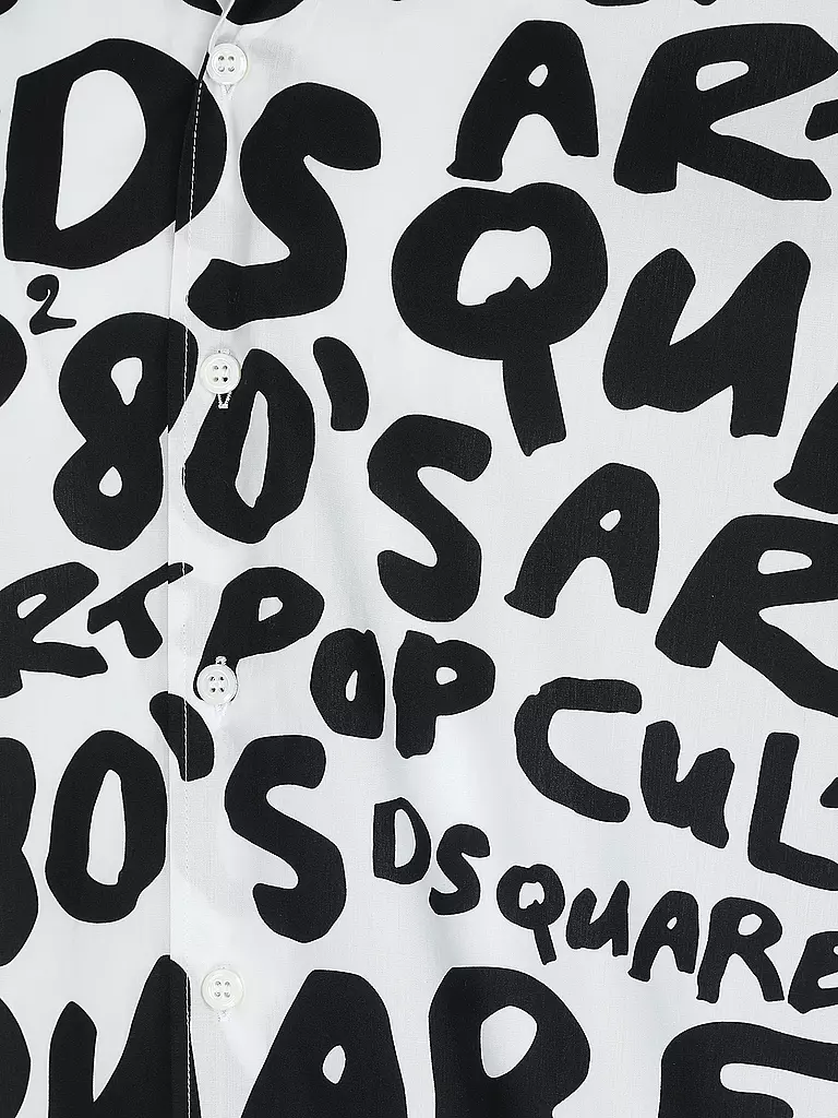 DSQUARED2 Hemd weiss
