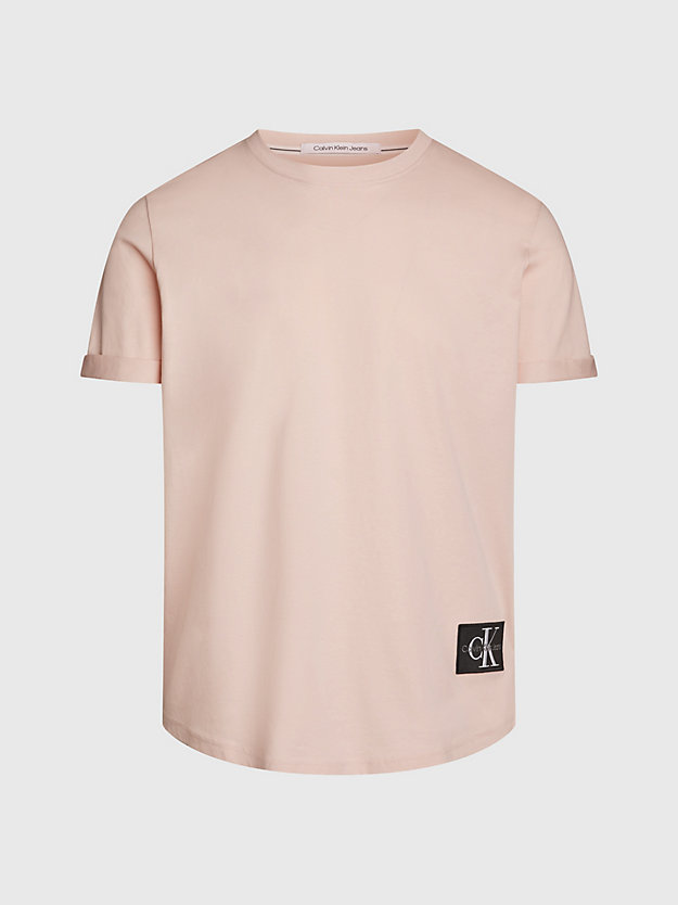 Camiseta de algodão com brasão