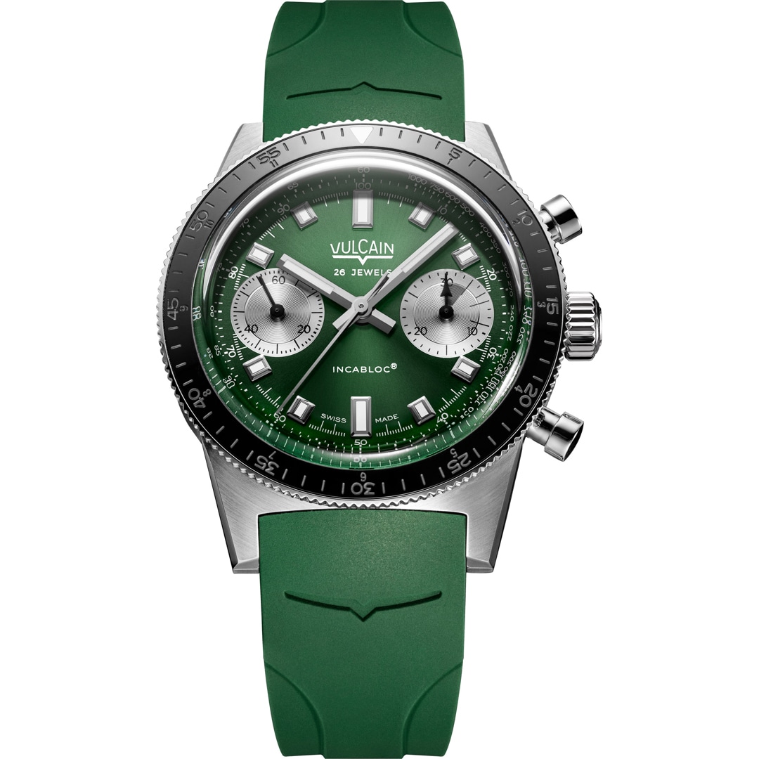 Vulcain Skindiver Chronograph Green Limited Edition