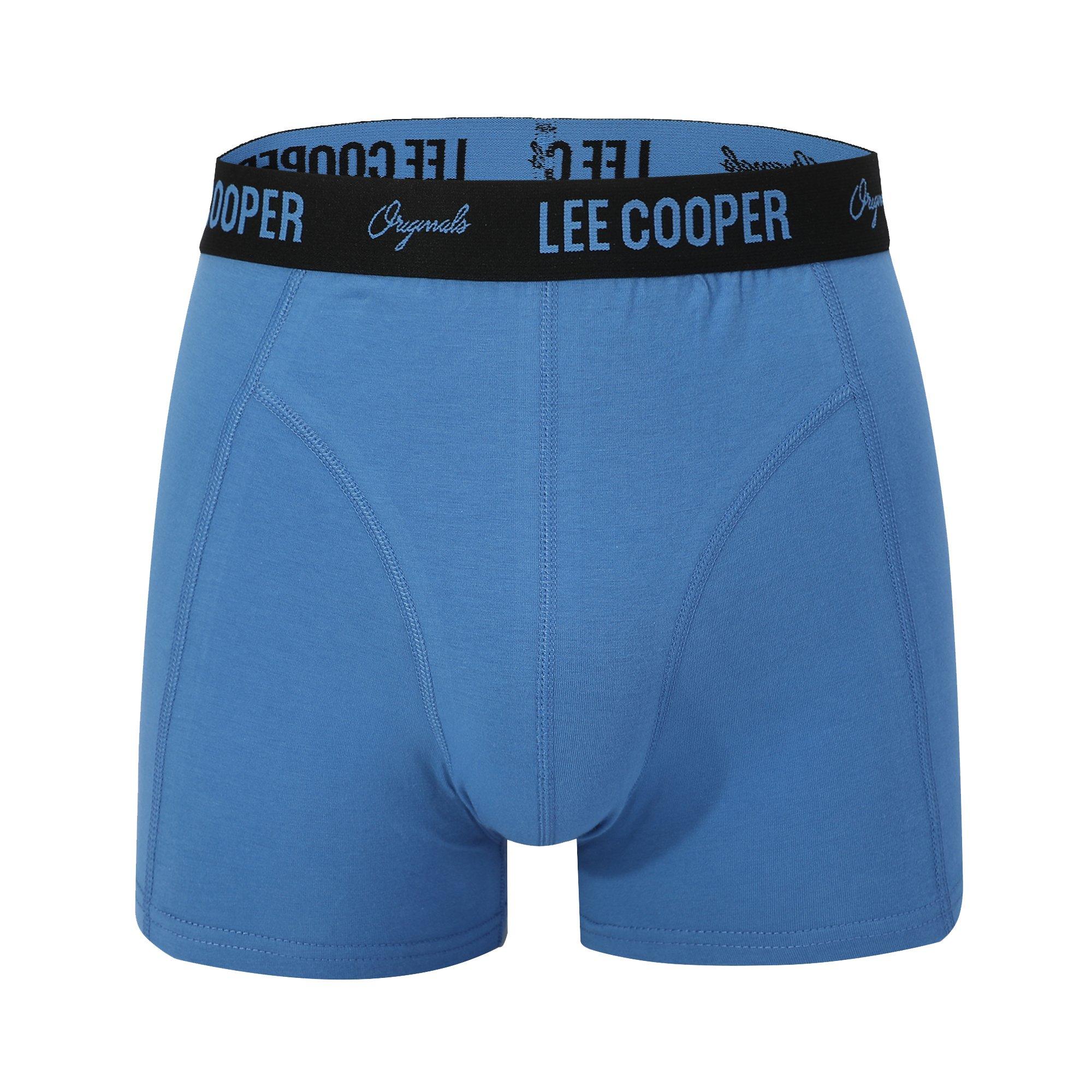 Lee Cooper Essential Mens Boxer Trunk 5-Pack